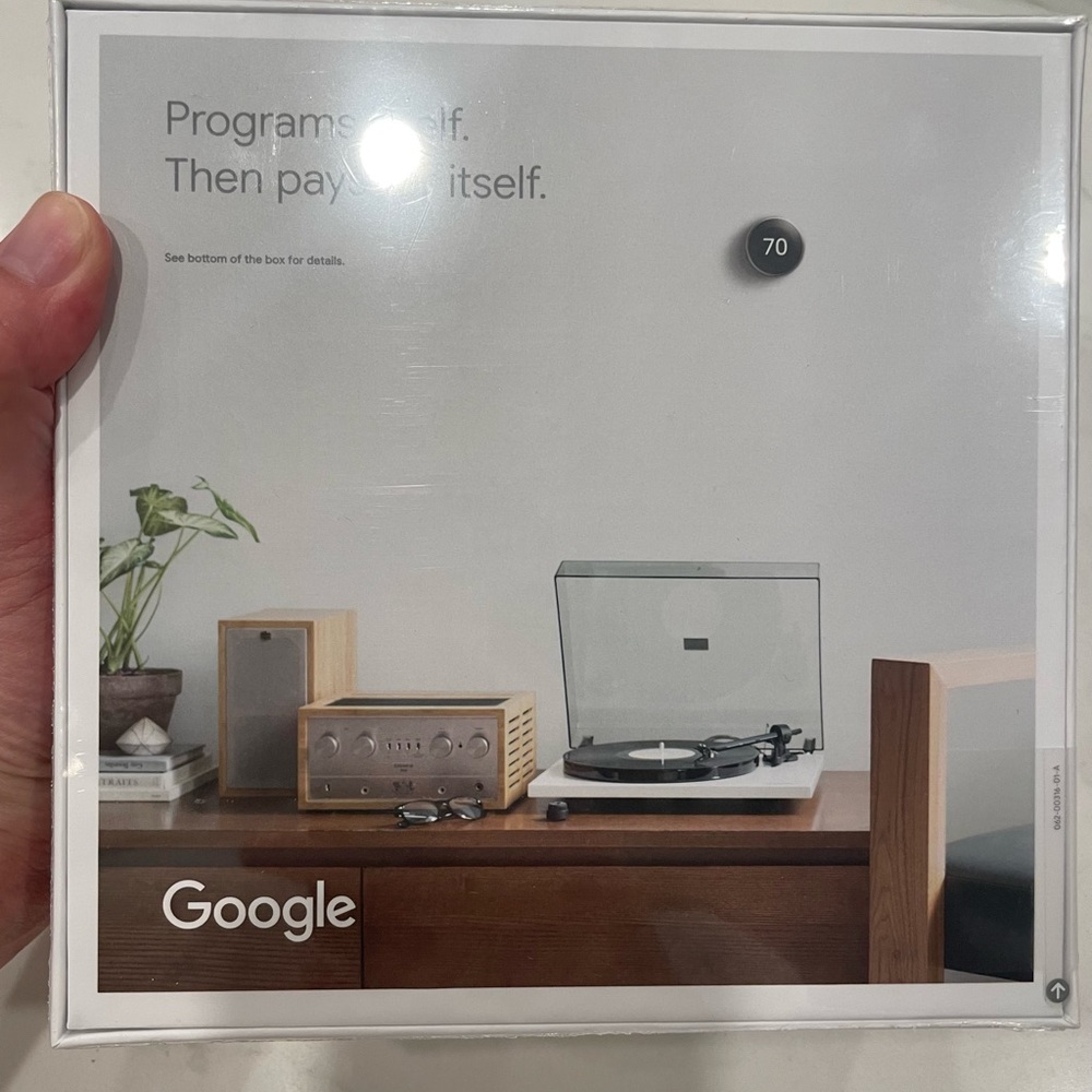 Google Nest Learning Thermostat - 3rd Generation